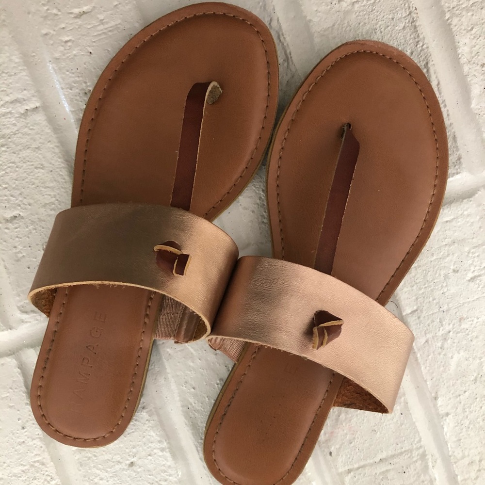 Rose Gold Sandals ✨